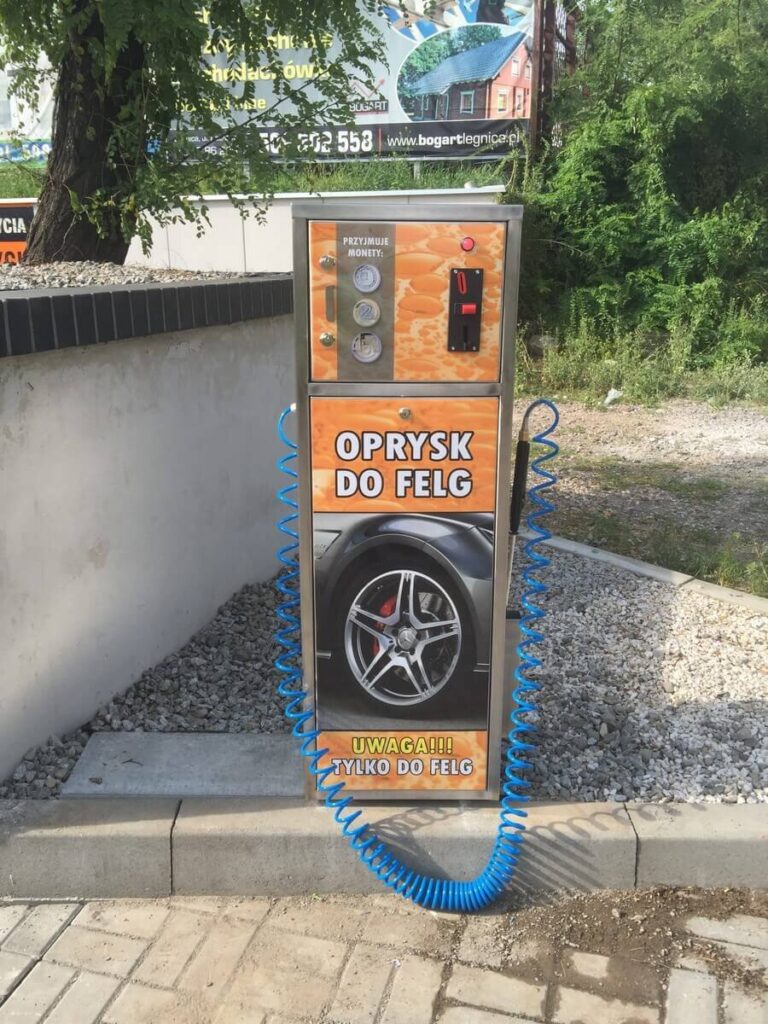 Automat na umývanie diskov