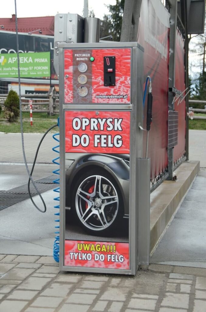 Automat na umývanie diskov