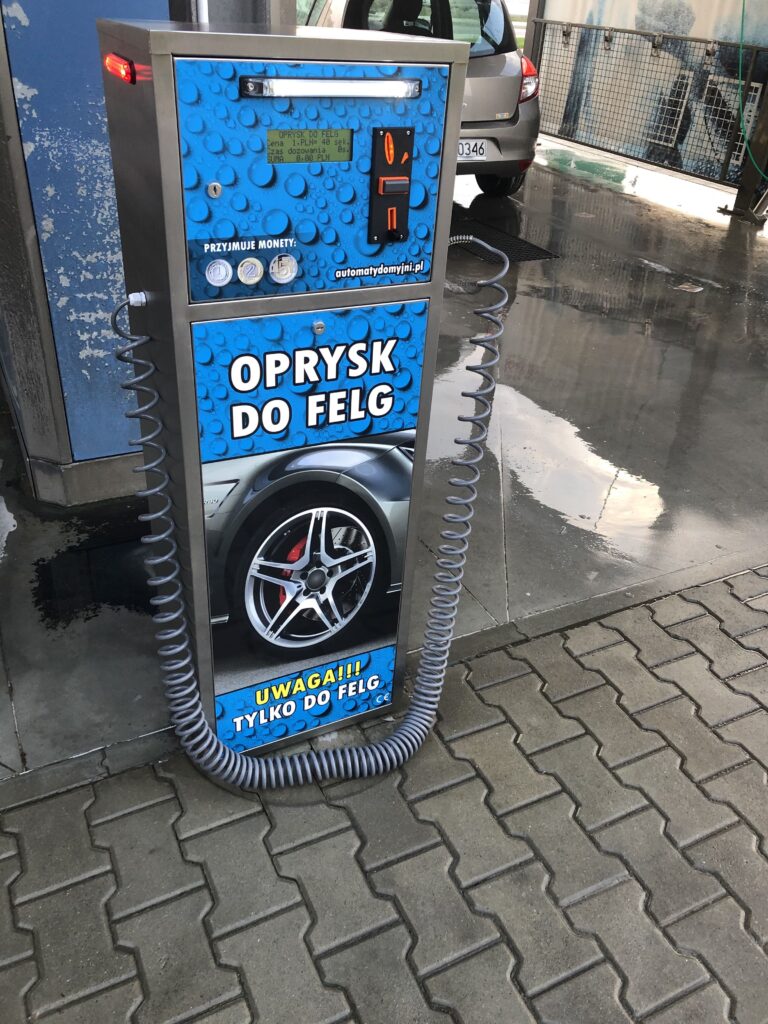Automat na umývanie diskov